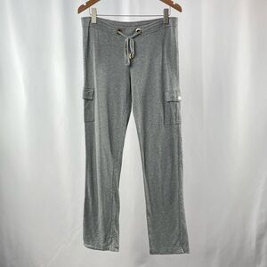 Tory Burch‎ Cargo Drawstring Pants in Grey Size Medium